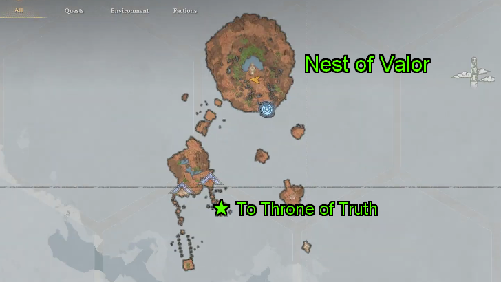 Throne of Truth Map