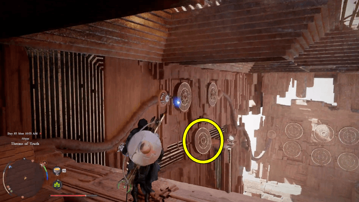 Push the Button on the Left Wall