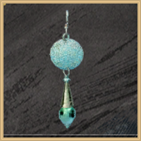 Green Coral Reef Earring Icon
