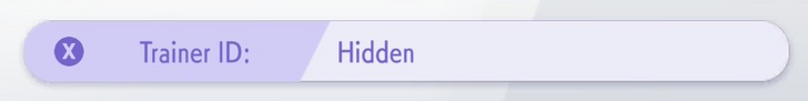 Trainer ID in Profile