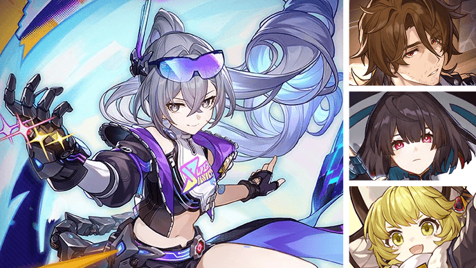 Honkai Star Rail Banner History - 4.2 Phase 1 Silver Wolf Lv.999 Banner