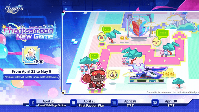 HSR 4.2 Events - Phantasmoon New Game