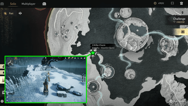 A Killer Charm Map Location