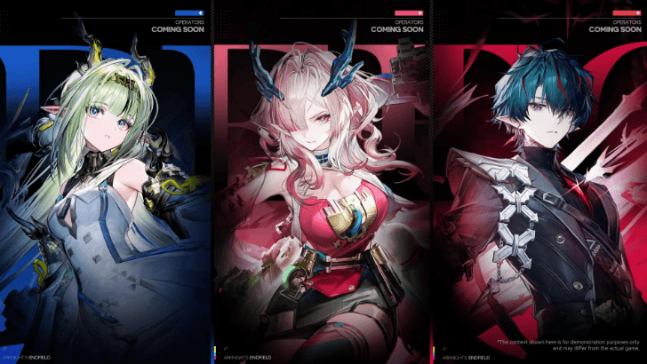 Arknights Endfield - Upcoming Characters after Version 1.2