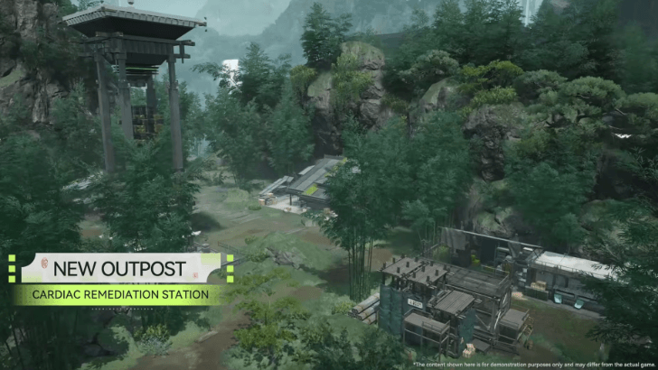 Arknights Endfield - Cardiac Remediation Station Outpost in Marker Stone