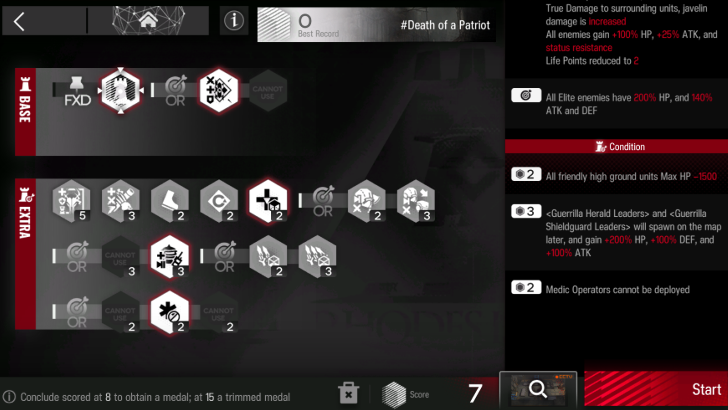 Contingency Contract in the Original Arknights