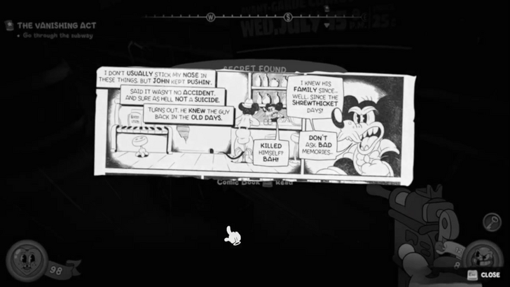 mouse pi for hire comic strip