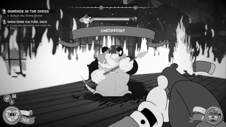 mouse pi for hire prima dona boss fight