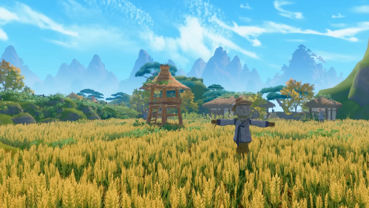 Mongil Star Dive wheat field