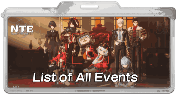 List of All Events