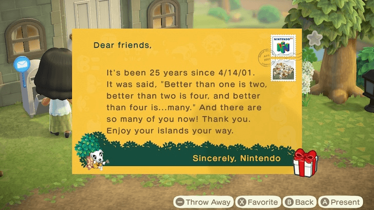 25th anniversary letter