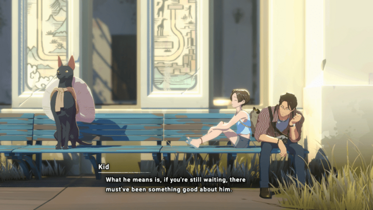 Eugene, Ren, and Dog Spirit Talking About The Seer