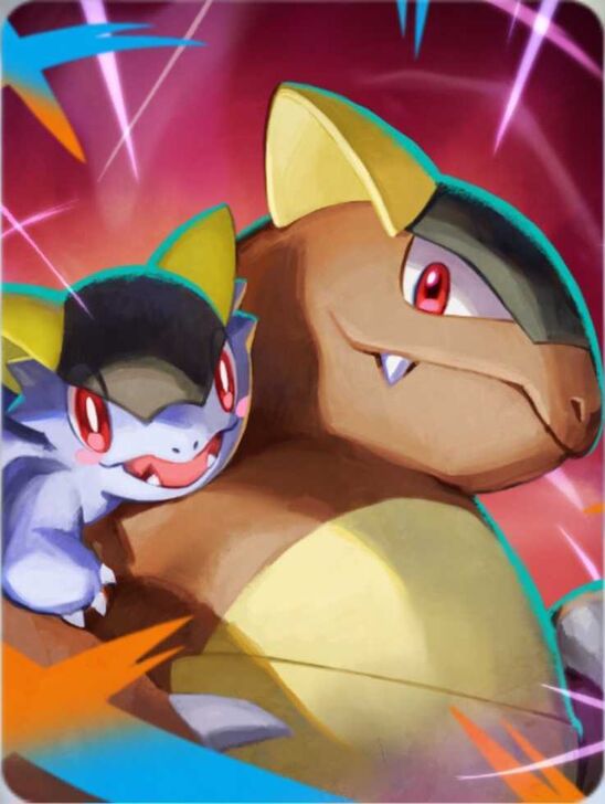Mega Kangaskhan Cover Binder Cover