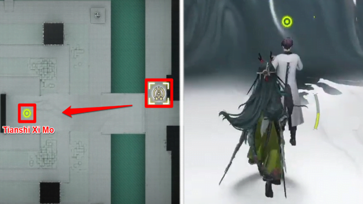Arknights Endfield - Go to the Marker Stone and Give Xi Mo the Data