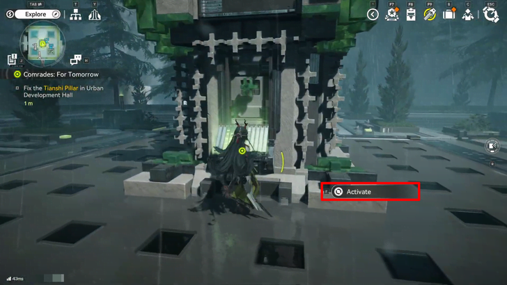 Arknights Endfield - Fix the Tianshi Pillar in Urban Development Hall
