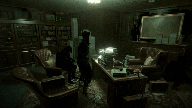Phasmophobia x Alan Wake 2 players in an office
