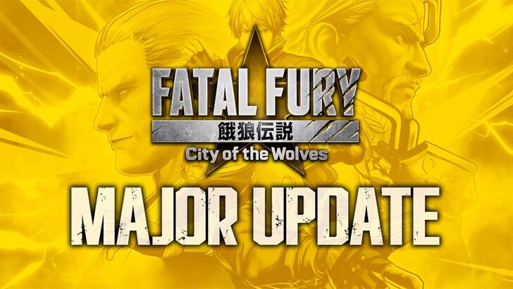 Fatal Fury City of Wolves Major Update announcement