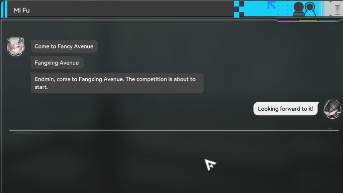 Arknights Endfield - Chat with Mifu
