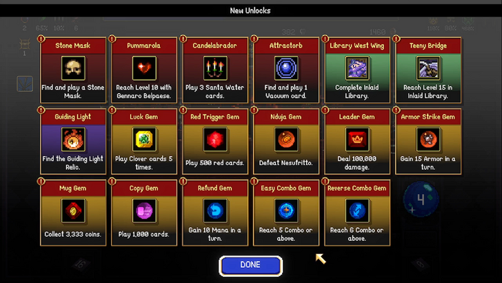 vampire crawlers upgrade machine