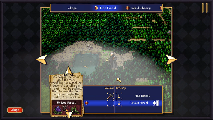 vampire crawlers map