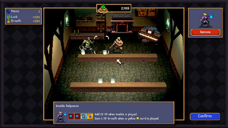 vampire crawlers character select