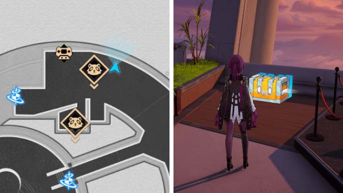 HSR Seafeld TV Tower Chest 12 Location