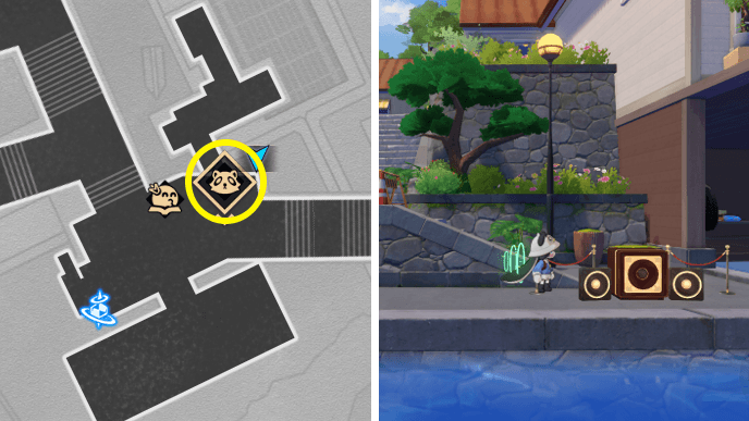 Seafeld City Bizarre Melody Location