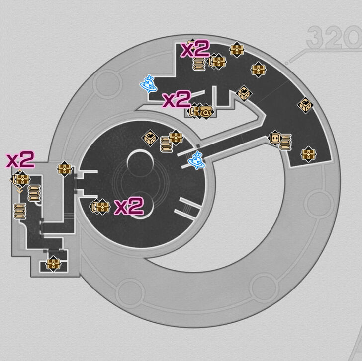 HSR Seafeld TV Tower F2 Map