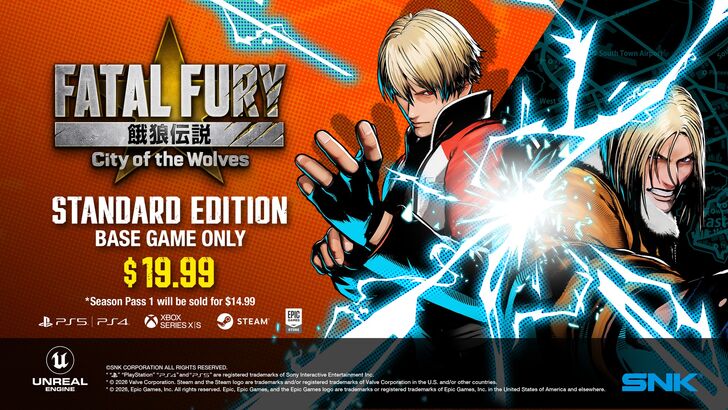 Fatal Fury CoTW Price Drop Announcement