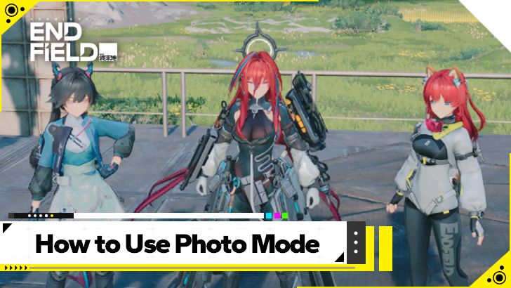 Arknights Endfield - How to Use Photo Mode