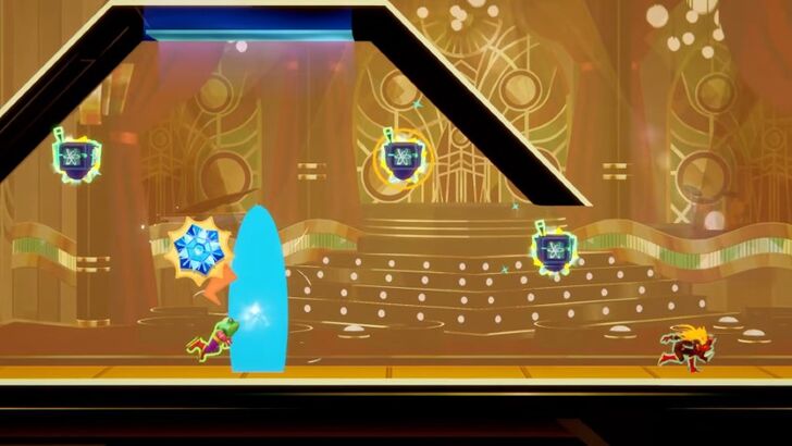 Speedrunners 2 Characters Running Against Each Other