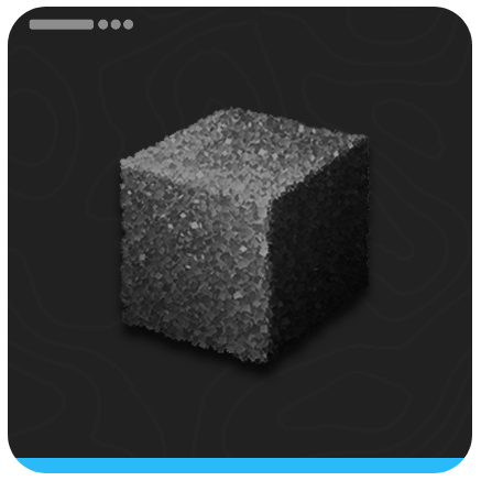 Dense Carbon Powder Item
