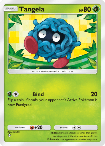 Pokemon TCG Pocket - B3 001 Tangela