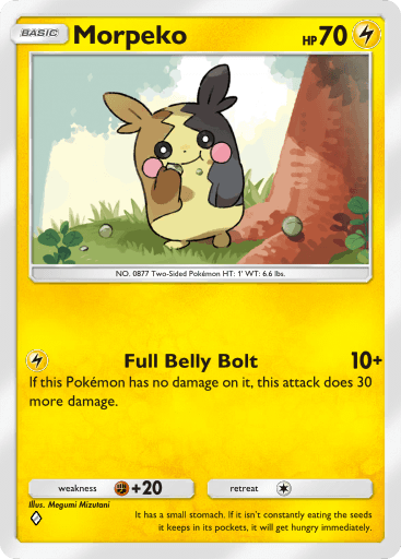 Pokemon TCG Pocket - B3 062 Morpeko