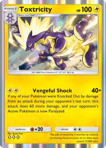 Pokemon TCG Pocket - B3 061 Toxtricity