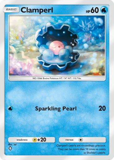 Pokemon TCG Pocket - B3 042 Clamperl