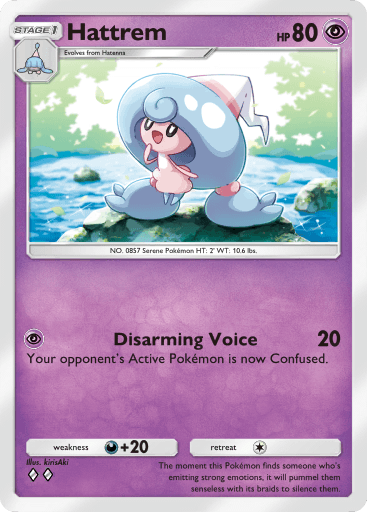Pokemon TCG Pocket - B3 070 Hattrem