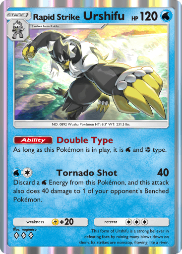 rapid strike pokemon card list Pokmon TCG: Rapid Strike Urshifu VMAX League Battle Deck