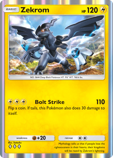 Pokemon TCG Pocket - B3 059 Zekrom
