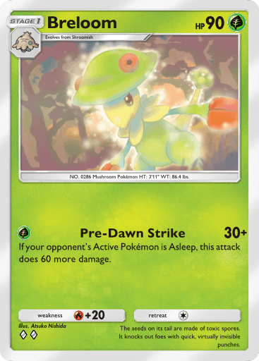 Pokemon TCG Pocket - B3 012 Breloom