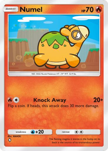 Pokemon TCG Pocket - B3 021 Numel