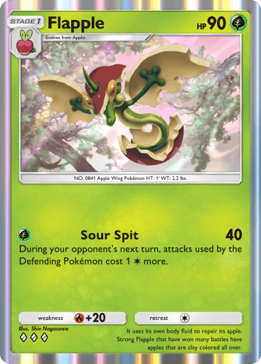 Pokemon TCG Pocket - B3 020 Flapple