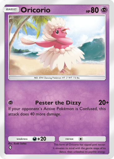 Pokemon TCG Pocket - B3 068 Oricorio