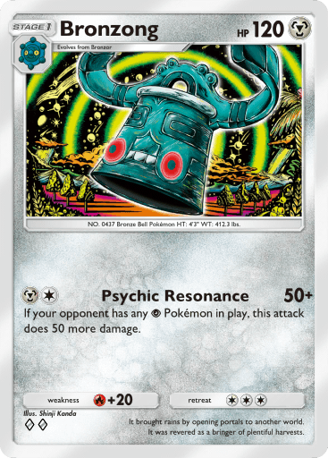 Pokemon TCG Pocket - B3 118 Bronzong