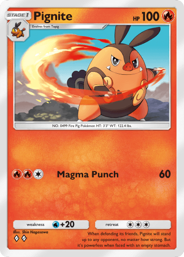 Pokemon TCG Pocket-  Pignite(B3 027)