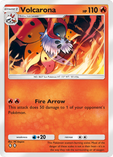 Pokemon TCG Pocket - B3 032 Volcarona