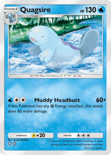 Pokemon TCG Pocket-  Quagsire(B3 039)