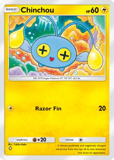 Pokemon TCG Pocket - B3 057 Chinchou