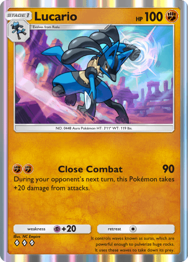 Pokemon TCG Pocket - B3 080 Lucario