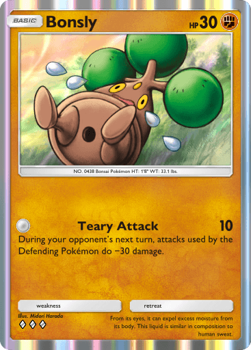 Pokemon TCG Pocket - Bonsly (B3 078)